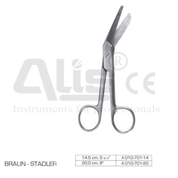 Braun Stadler Enterotomy Scissors umbilical cord scissors