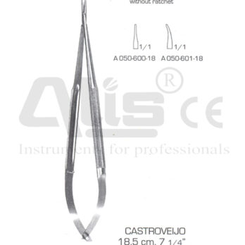 Castroveijo micro needle holder