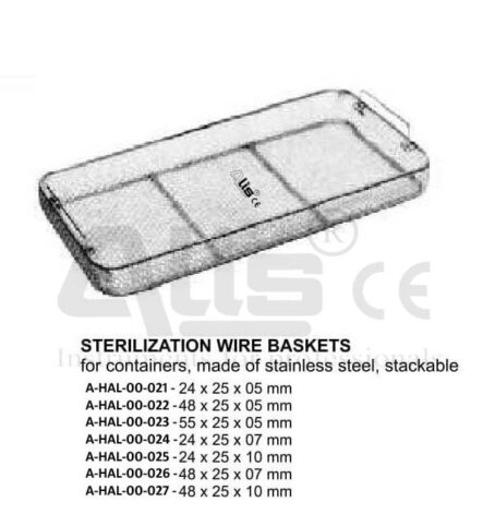 Sterilization wire baskets