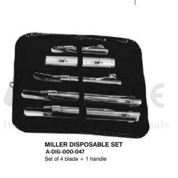Miller Disposable Set