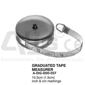 Graduated tape measuprer