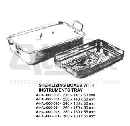 Sterilizing Boxer with Instrument Tray