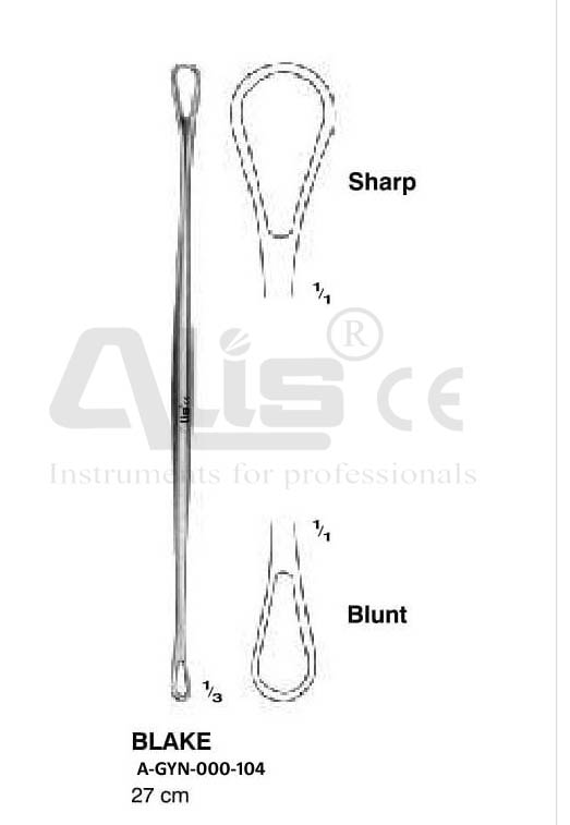 Blake Sharp blunt surgical instruments