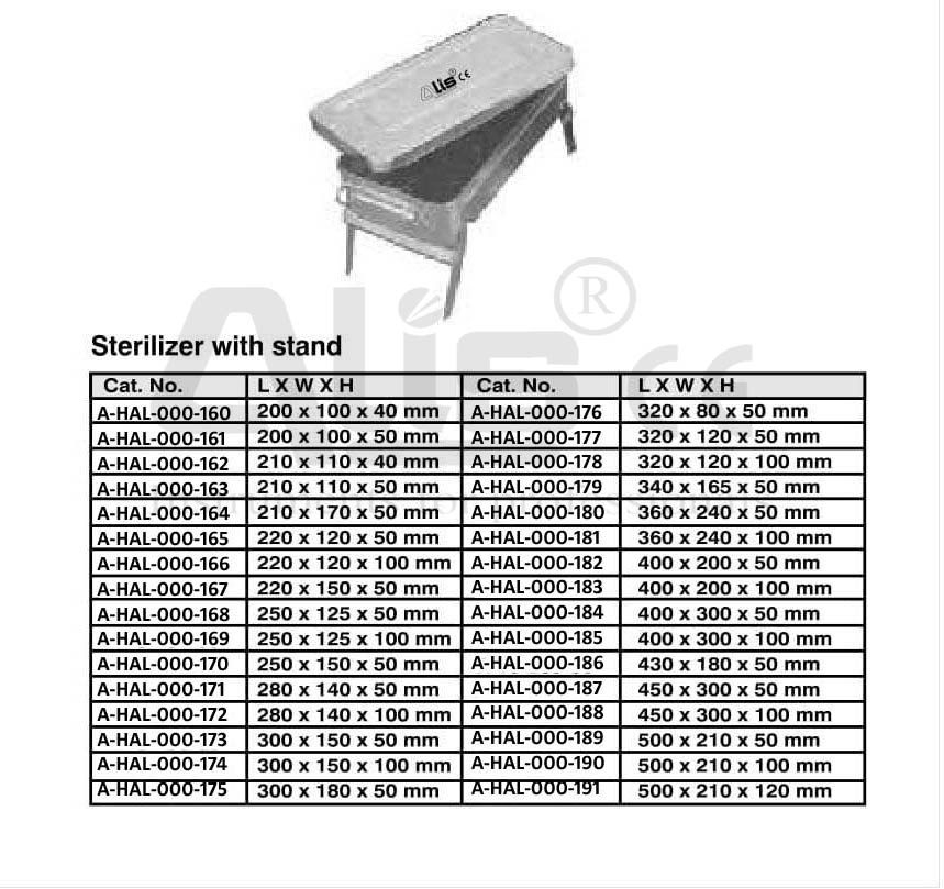 Sterilizer with Stand