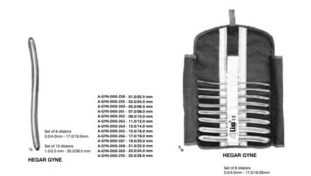 Hegar Gyne Surgical instruments