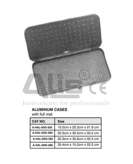 Aluminum Cases With Full Mat