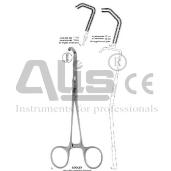 COOLEY VASCULAR CLAMPING FORCEPS