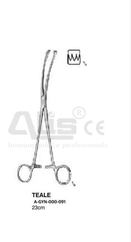 Teale surgical instruments