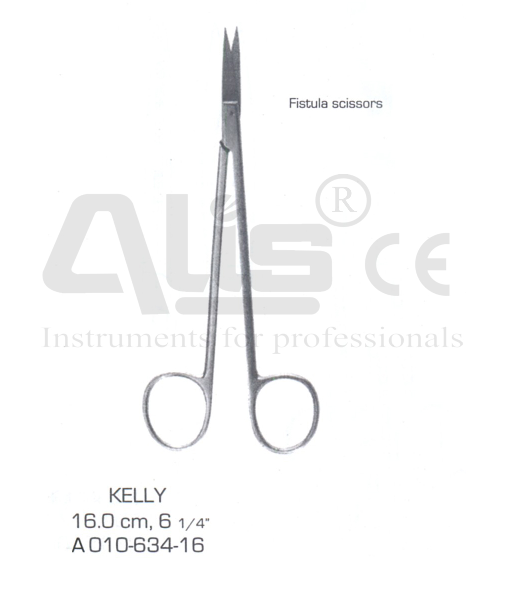 Kelly Gynaecology Scissors