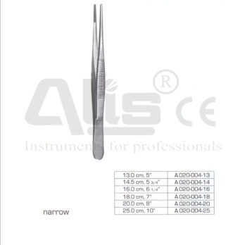 Narrow dissecting forceps