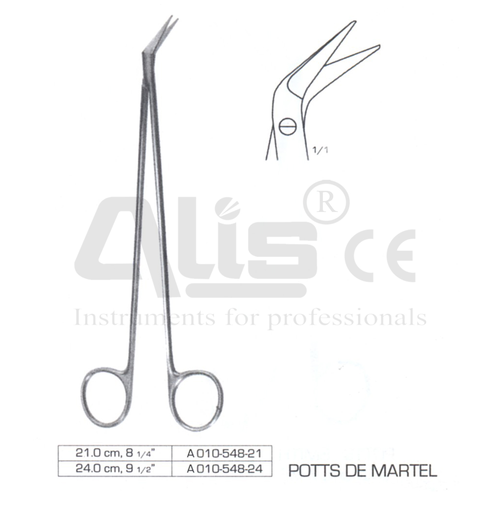 Potts De Martel vascular scissors