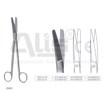Sims Gynaecology Scissors